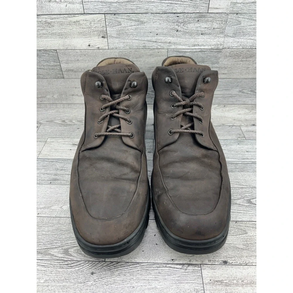 Cole Haan Men Brown Leather Memory Flex Chukka Boots 03965 Size 11 M